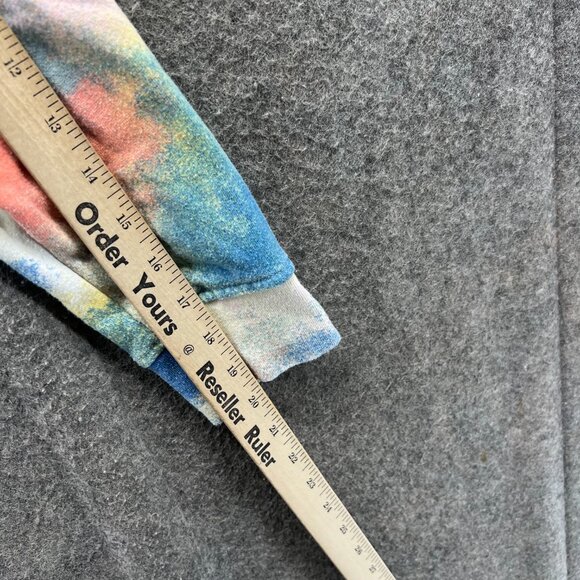 Vans Sweatshirt Womens Small Multicolor Tie Dye Crewneck Off The Wall Graphic - Picture 7 of 10